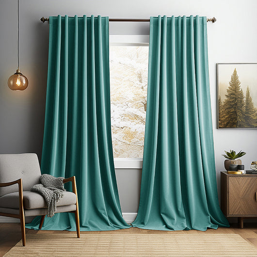 Cotton Velvet True Blackout Curtain