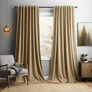 Cotton Velvet True Blackout Curtain