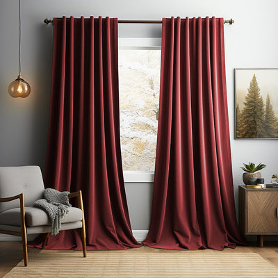 Cotton Velvet True Blackout Curtain