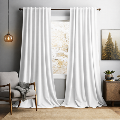 Cotton Velvet True Blackout Curtain