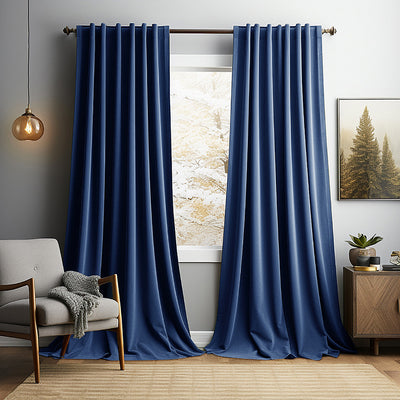 Cotton Velvet True Blackout Curtain