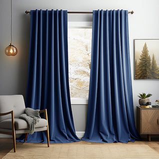 Cotton Velvet True Blackout Curtain